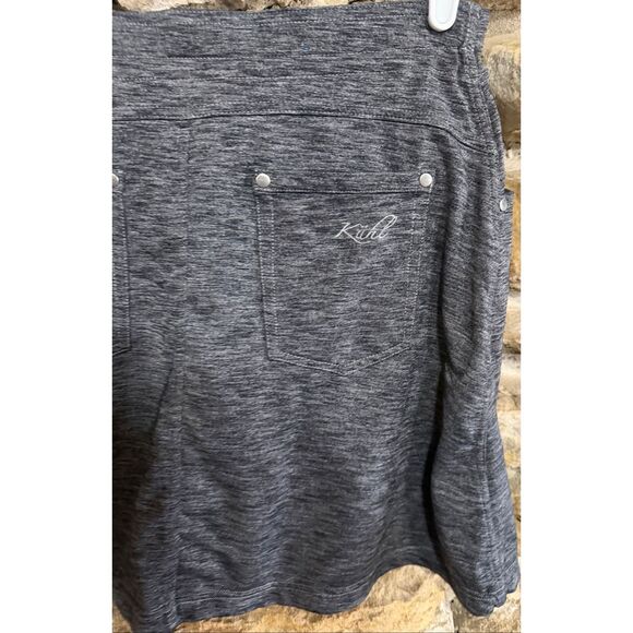 Women’s Kuhl Mova Cargo Skort Hiking Skirt Charcoal Gray Size Small - Picture 3 of 6